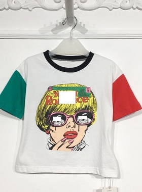 潮系列 PF11587 时尚T恤品牌童装折扣饕