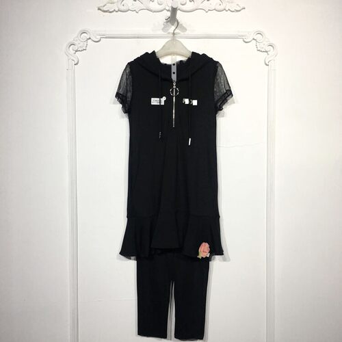 潮系列 8111S021 时尚套装两件套品牌女装折扣颦薪
