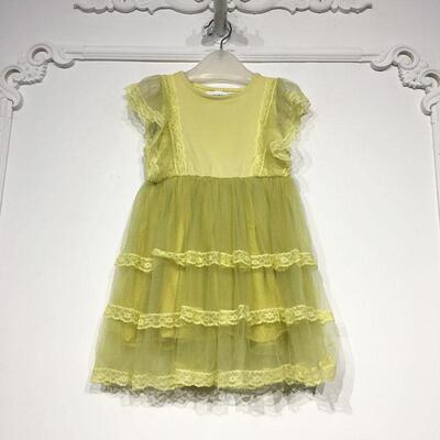 森D系列 LM05657 时尚连衣裙品牌童装折扣馨薪