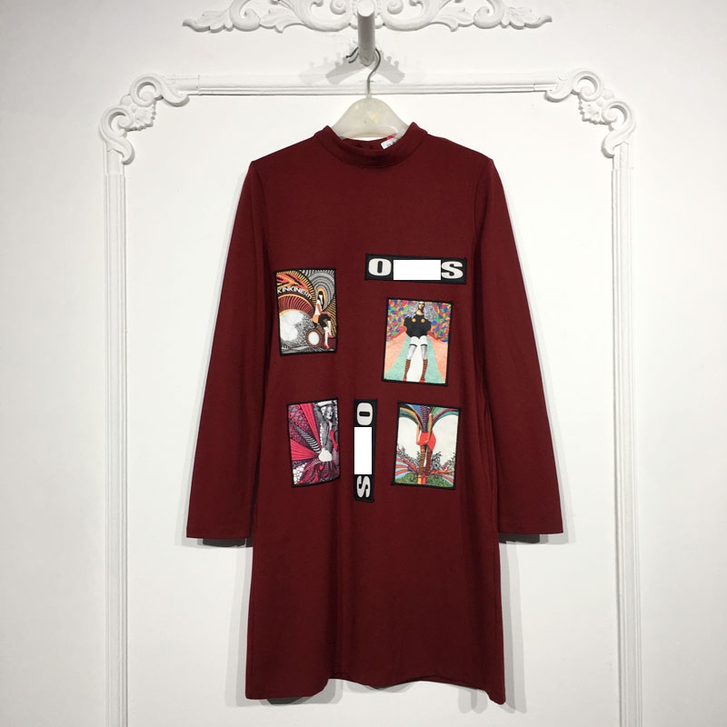 UGC系列 8163S095 时尚连衣裙品牌女装折扣靓