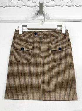 伊NF系列 8076S103 时尚短裙品牌女装折扣颦薪