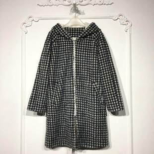 仿貂绒外套品牌女装 时尚 折扣颦薪 8275S239 西树系列