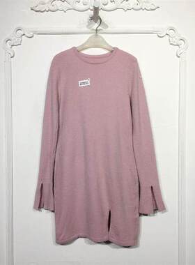 欧系列 8072S161 时尚针织连衣裙品牌女装折扣颦薪