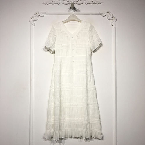 容悦 8346S166 时尚连衣裙品牌女装折扣颦薪
