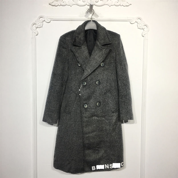 潮系列 8126S055 时尚毛呢外套品牌女装折扣颦薪