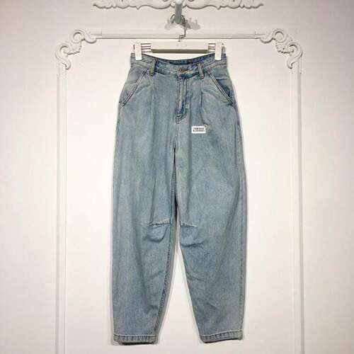 ANSYS系列 8230S001 时尚牛仔长裤品牌女装折扣颦薪