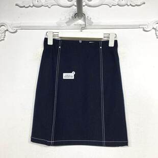 潮系列 时尚 牛仔短裙品牌女装 折扣颦薪 8054S185