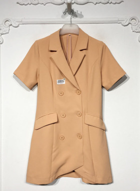 容悦 8340S208 时尚西装外套品牌女装折扣颦薪