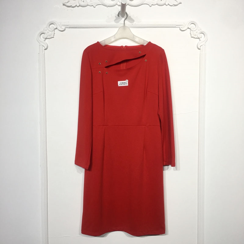 莫KN系列 8167S070 时尚连衣裙品牌女装折扣靓