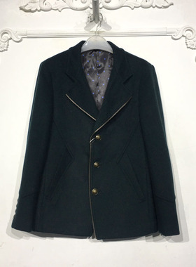 西树系列 PF10434 时尚毛呢外套品牌男装折扣颦薪