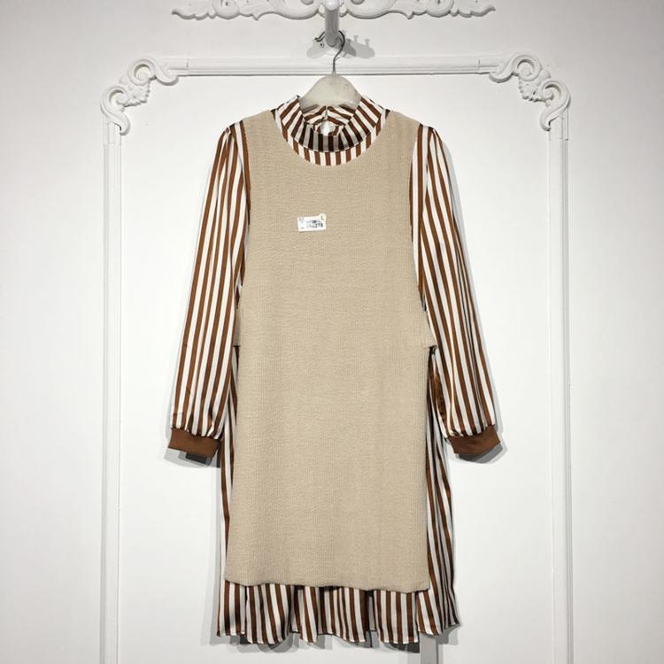 乔系列 8225S278 时尚套装两件套品牌女装折扣颦薪