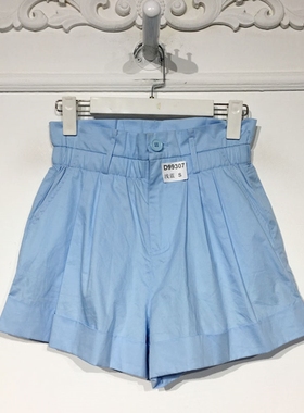 容系列 D99307 时尚短裤品牌女装折扣馨薪