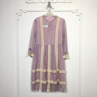 潮系列 8203S153 时尚连衣裙品牌女装折扣颦薪