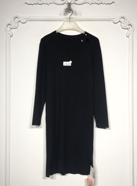 乔系列 8276S069 时尚针织连衣裙品牌女装折扣颦薪