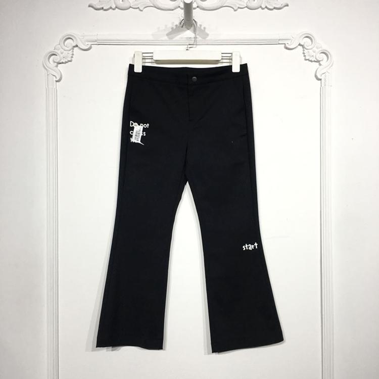 沙旗下M系列 8133S180 时尚长裤品牌女装折扣颦薪