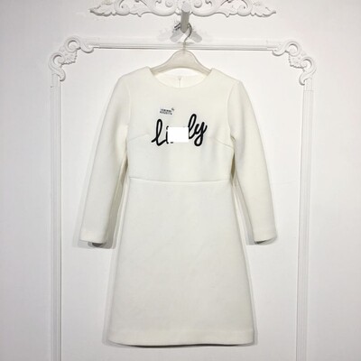 欧系列 8052S174 时尚毛呢连衣裙品牌女装折扣颦薪