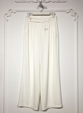 歌J系列 K50199 时尚阔腿裤品牌女装折扣馨薪