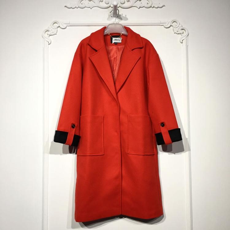 米LD系列 8248S208 时尚毛呢外套品牌女装折扣颦薪