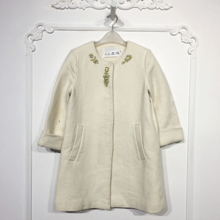 欧旗下FP系列 8052S186 时尚毛呢外套品牌女装折扣颦薪