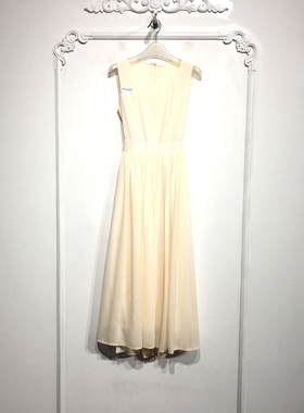 网红系列 D84023 时尚连衣裙品牌女装折扣馨薪