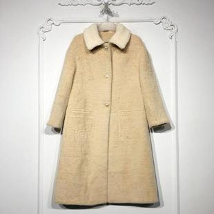 仿貂绒外套品牌女装 时尚 折扣颦薪 8275S142 西树系列