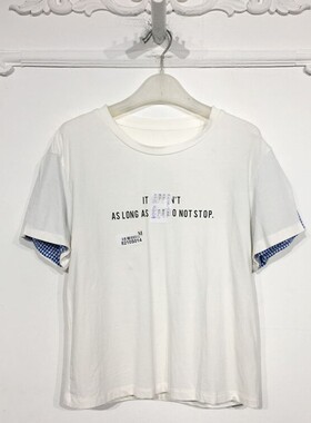 M.L系列 8210S014 时尚T恤品牌女装折扣颦薪