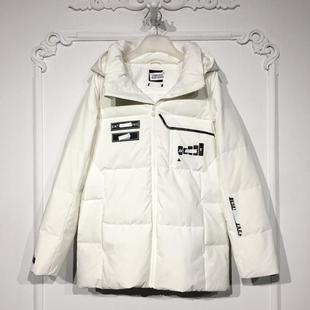 羽绒服品牌女装 时尚 折扣颦薪 8281S005 潮系列