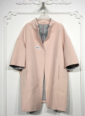 衣系列 8156S284 时尚毛呢外套品牌女装折扣颦薪