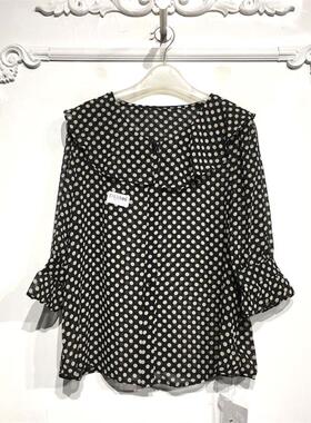 网红系列 D83946 时尚上装品牌女装折扣馨薪