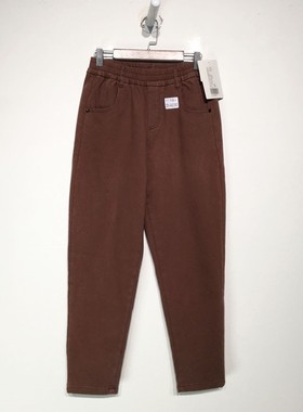 杭Y系列 Z01-A02383 时尚牛仔长裤薄绒品牌女装折扣颦薪