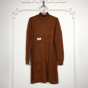 针织连衣裙品牌女装 时尚 折扣颦薪 8133S246 N系列