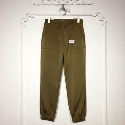 潮系列 8264S274 时尚长裤品牌女装折扣颦薪