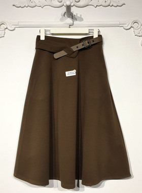 KRD系列 8310S053 时尚毛呢半身裙品牌女装折扣馨薪