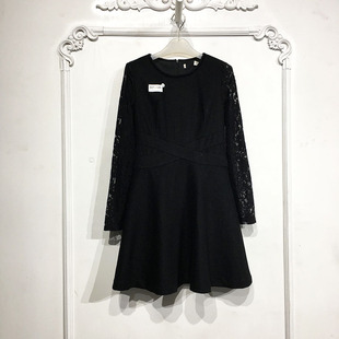 毛呢连衣裙品牌女装 时尚 折扣颦薪 D78520 N系列