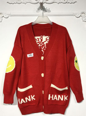 奥D系列 LM09060 时尚针织开衫品牌女装折扣颦薪