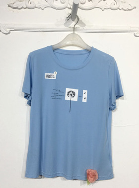 梦SY系列 8102S298 时尚T恤品牌女装折扣颦薪