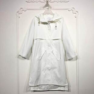 潮系列 时尚 风衣外套品牌女装 折扣颦薪 8178S243