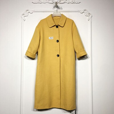 西树系列 8277S025 时尚羊毛双面呢毛呢外套品牌女装折扣颦薪