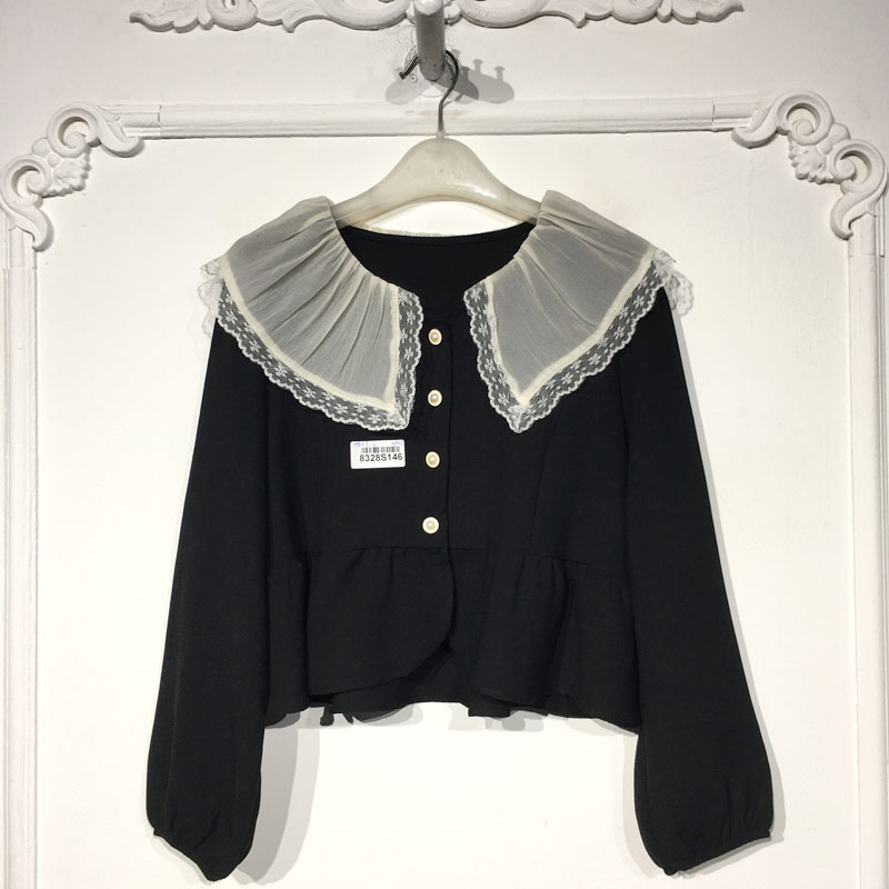 YZQ系列 8328S146 时尚短款外套品牌女装折扣颦薪