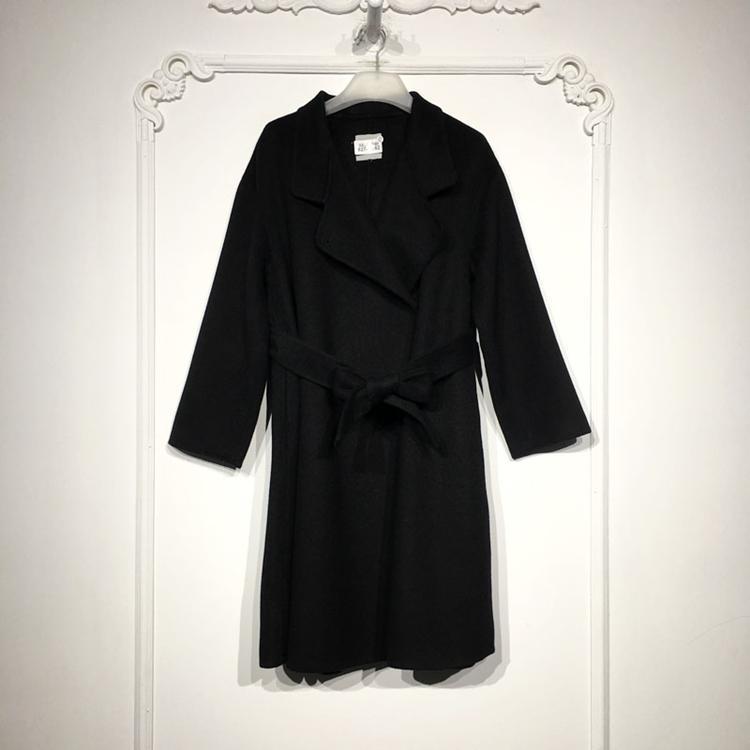 对B系列 8274S062 时尚羊毛双面呢毛呢外套品牌女装折扣颦薪