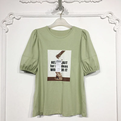 恩RN系列 8224S007 时尚T恤品牌女装折扣颦薪