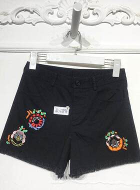 M系列 8171S117 时尚短裤品牌女装折扣颦薪