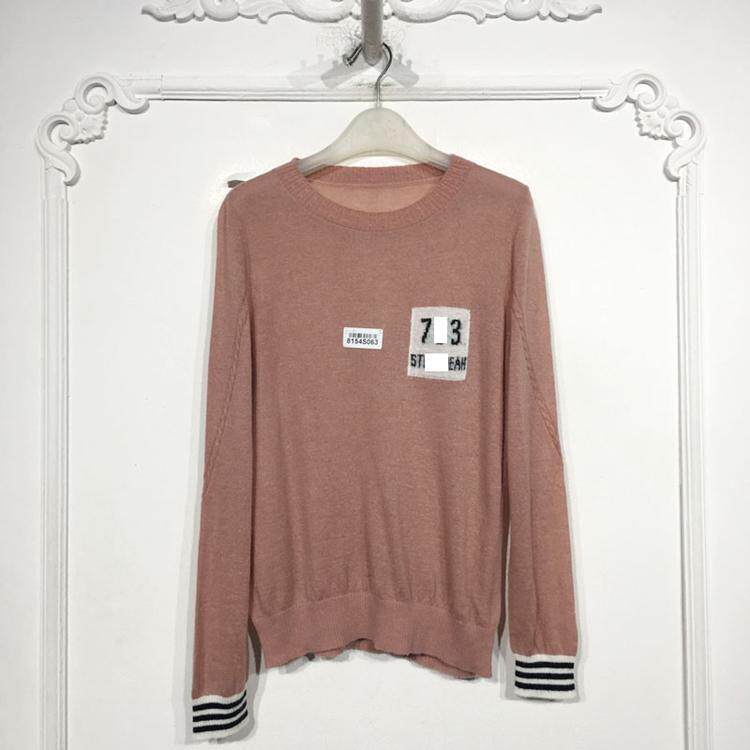 西树系列 8154S063 时尚针织衫品牌女装折扣颦薪