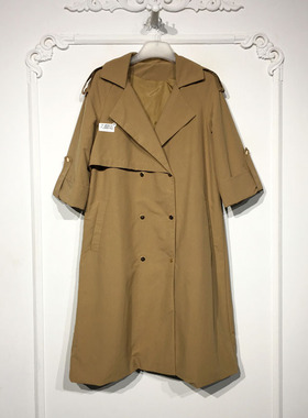 容悦 8338S152 时尚风衣外套品牌女装折扣颦薪