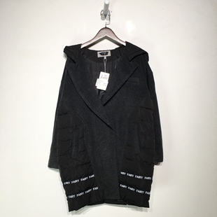 羽绒服品牌女装 潮系列 时尚 A01572 折扣颦薪 Z01