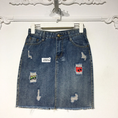 YZQ系列 8329S186 时尚短裙品牌女装折扣馨薪