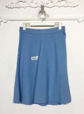 欧系列 8073S064 时尚针织半身裙品牌女装折扣颦薪