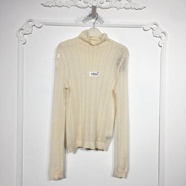 欧系列 8193S094 时尚羊毛针织衫品牌女装折扣颦薪