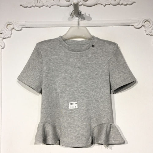容悦 K50489 时尚T恤品牌女装折扣颦薪