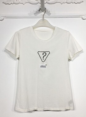 潮系列 8202S009 时尚T恤品牌女装折扣颦薪